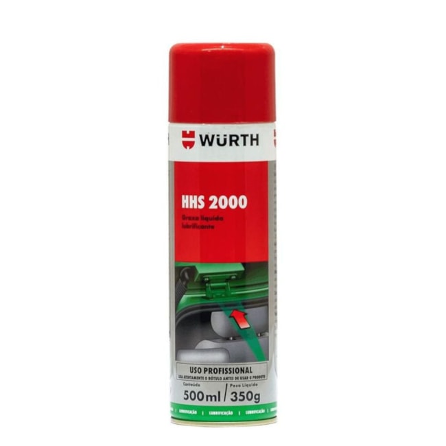 Graxa Líquida Spray 500ml HHS 2000 WURTH-b66a0f4b-d233-4697-ae0c-17e7cbc93536