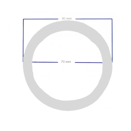 Guarnição da Tampa Modelo 25 e 51 10101071 ARPREX-92fe03ac-b394-45ad-a49d-629bf1a11e9b