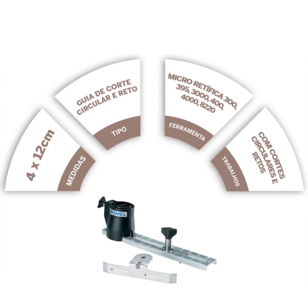 Guia de Corte Circular e Reto 678 26150678AF DREMEL-edfbccdf-b5b8-42f2-8355-5896fd19a590