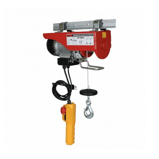 Guincho de Coluna 100kg 12 Metros / 200kg 6 Metros sem Suporte Monofásico 220V HA-101 MOTOMIL-ce51c1e9-6f88-472a-92d9-abdc9e7d6082