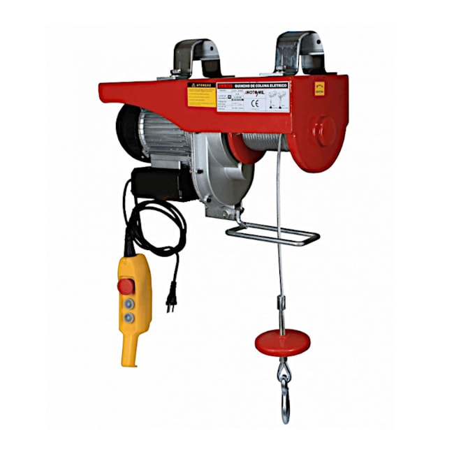 Guincho de Coluna 500kg 12 Metros / 1000kg 6 Metros sem Suporte Monofásico HA-107 MOTOMIL-a61805b2-ee26-4d5c-a6c7-a899bef61229