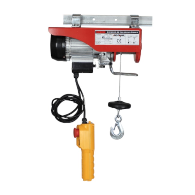 Guincho de Coluna Elétrico 600Kg 12M 220V sem Suporte 220V HA-105 MOTOMIL-28ac5b2a-0806-4c59-9add-0c00bc0d3062