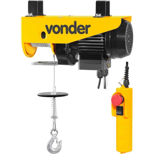 Guincho Elétrico 0.2 Tonelada 6 Metros 6195200220 VONDER-f1a1996b-50f6-448f-ac97-8f8b9b2ab561