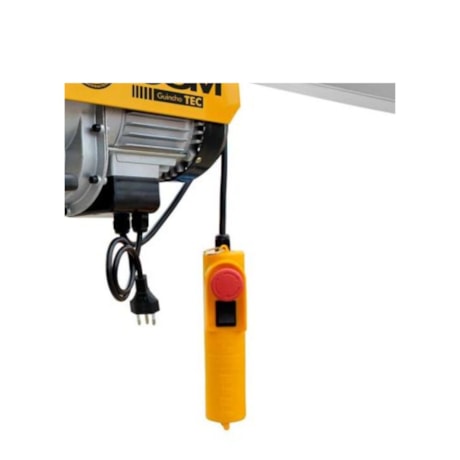 Guincho Elétrico de Cabo de Aço 100kg/12metros e 200kg/6metros sem Suporte TEC100 CSM-efc720e1-3d5a-42f6-9709-21a219fdf2cf