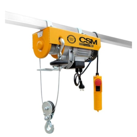 Guincho Elétrico de Cabo de Aço 100kg/12metros e 200kg/6metros sem Suporte TEC100 CSM-0a5ec380-8f84-4362-9c84-c5f894d45f84