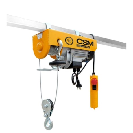 Guincho Elétrico de Cabo de Aço 500kg/12metros e 1000kg/6metros sem Suporte TEC500 CSM-237ab487-a804-4a24-8ba6-58986e4774b5