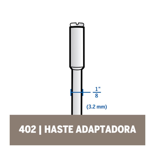 Haste Adaptadora 1/8