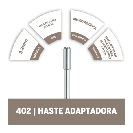 Haste Adaptadora 1/8