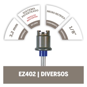 Haste Adaptadora para Discos de Corte 1/8