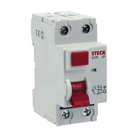 IDR Interruptor Diferencial Residual 2P 40A 300MA SDR240300 STECK