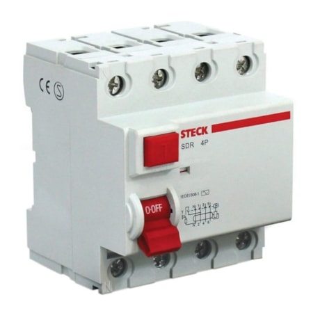 IDR Interruptor Diferencial Residual 4P 125A 300MA SDR412503 STECK-04f3a578-f220-43dc-b735-300ac0b12348