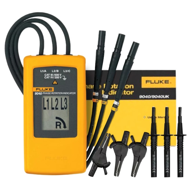 Indicador de Rotação de Fases 700V 9040 FLUKE-078bd713-f886-466a-aaab-7ef1b42374c9