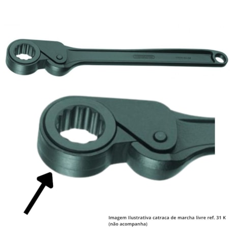 Inserto Estrela 60mm para Chave Catraca Marcha Livre 31R-60 GEDORE-4d691c05-f78a-402f-b1b4-a40238ee2deb