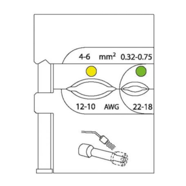 Inserto Modular para Conector Dura Seal 0.32 a 6mm 8140-22 GEDORE-a2c1f58f-6a2b-426a-9d9a-4806364b2528