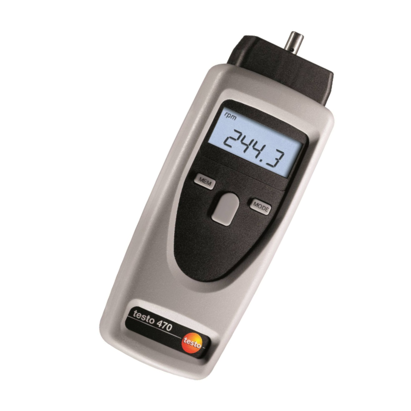 Instrumento de Medição de RPM 1 a 99999 U/min 470 TESTO | Anhanguera ...