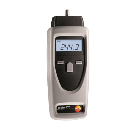 Instrumento de Medição de RPM 1 a 99999 U/min 470 TESTO