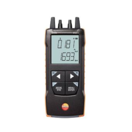 Instrumento de Medição Digital de Pressão Diferencial 0 a +200 hPa TESTO 512-1 TESTO-fb477f58-409e-441b-aabb-67a173126eab