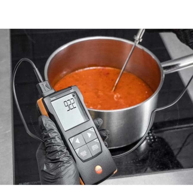 Instrumento Medição de Temperatura TC Tipo K (NiCr-Ni) -50 A +1000 °C TESTO 925 TESTO-031f32ac-f5ae-4f09-93da-a0f9c9858736
