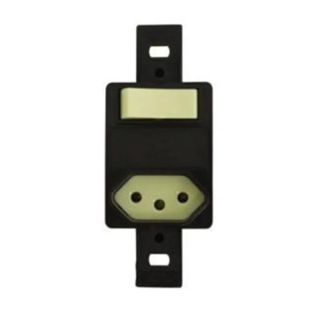 Interruptor Simples sem Placa 1 Módulo + 1 Tomada 2P+T 10A 543 37 PIAL-49a25dc2-6046-4811-a304-de81a61dcb9c