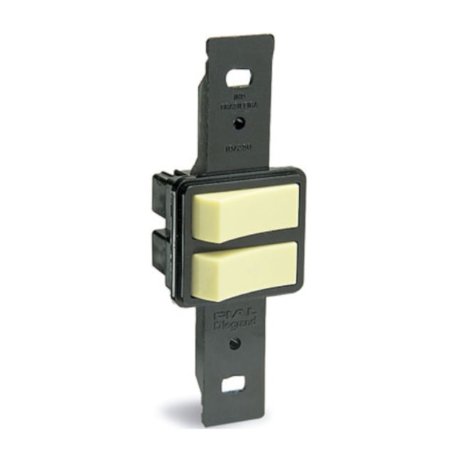 Interruptor Simples Unidas sem Placa 2 Módulos 10A 2000 PIAL-2f06669e-514f-4066-b464-68007f9b3f87