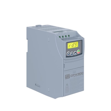 Inversor de Frequência 0.5CV 2.6A Monofásico 200-240V CFW300A02P6S2NB20 WEG
