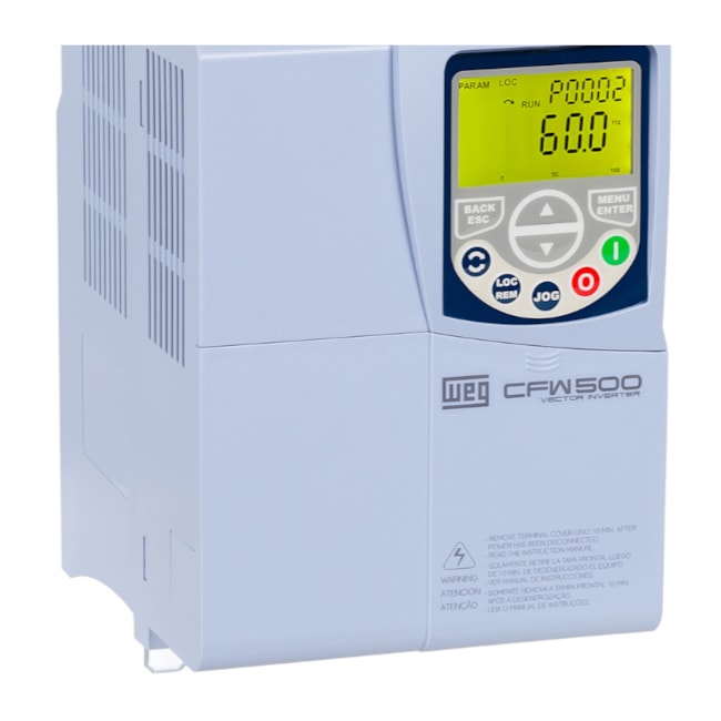 Inversor de Frequência 10CV 16A Motor Trifásico 380-480V CFW500C16P0T4DB20G2 WEG-5ade2a07-51c6-4ce5-ab5d-f25d598d2c26