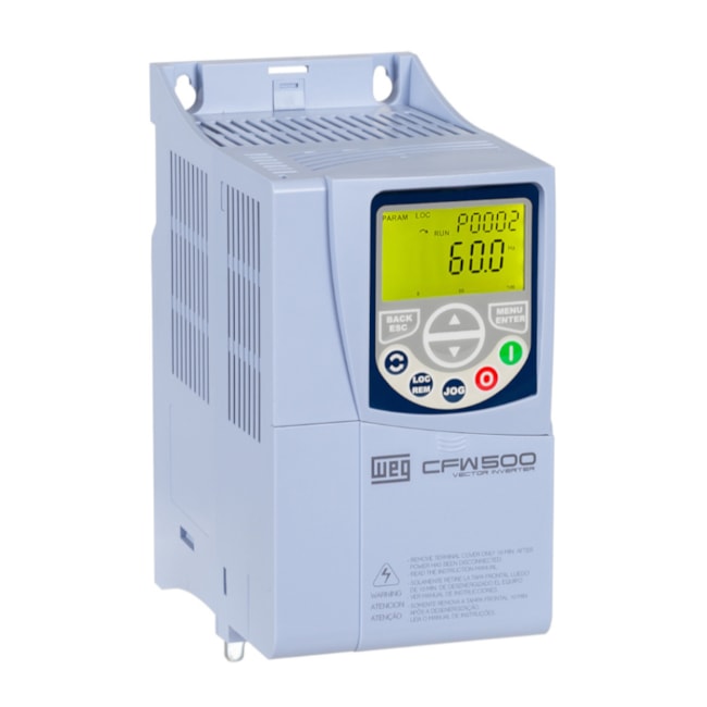 Inversor de Frequência 6CV 10A Motor Trifásico 380-480V CFW500B10P0T4DB20G2 WEG-bf750bd7-f8a2-4fe7-8110-cccbfdc0443e