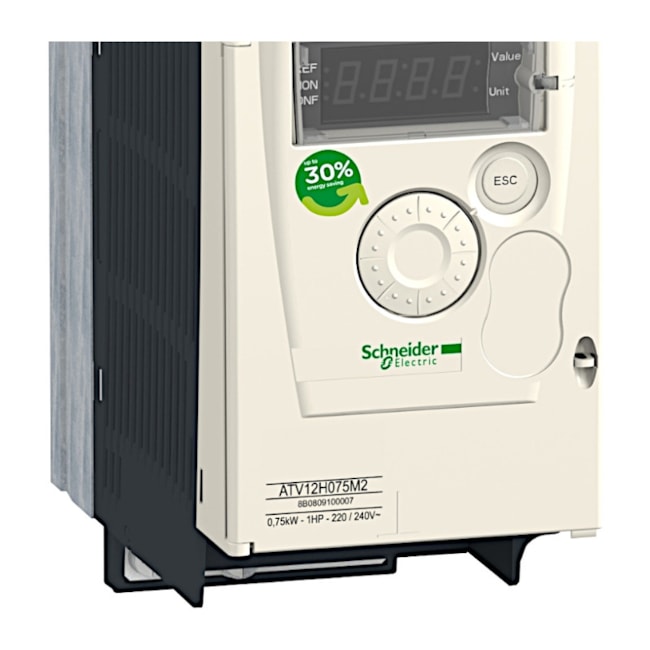 Inversor de Frequência Monofásico 0.75CV 3.5A 200-240VCA ATV12H055M2 SCHNEIDER-3f3e60ee-b519-491a-b3e7-75872d0b6e09