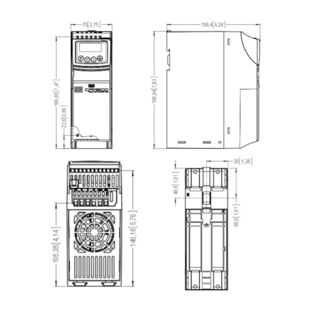 Inversor de Frequência Trifásico 3cv 10A 200-240V CFW300B10P0B2DB20 13059419 WEG-881ddb22-aef4-4b01-b7dd-0550b48a88b7