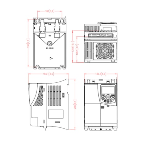 Inversor de Frequência Trifásico 7,5cv 14A 380-480V CFW500C14P0T4DB20 12105917 WEG-396071fd-74e4-42ab-b48e-3dcfd17e8044