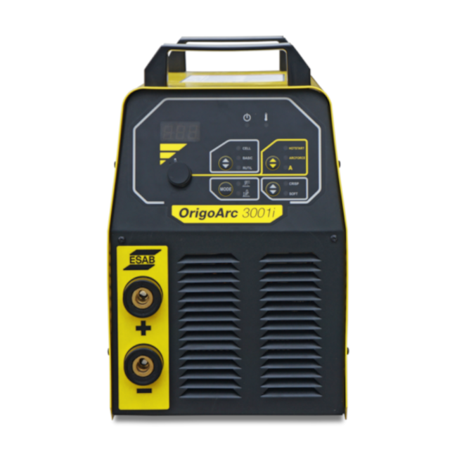 Inversora de Solda 300A sem Tocha FT=40% Monofásica/Trifásica ORIGOARC 3001I ESAB  -67cea6ac-c593-4a28-a41a-09a43ab183bd