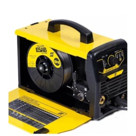 Inversora de Solda MIG/MMA 160A 220V Monofásico HANDYARC MIG 160I + Bobina de Arame MIG Tubular GAS FREE ESAB