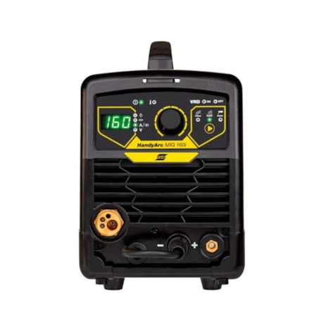 Inversora de Solda MIG/MMA 160A 220V Monofásico HANDYARC MIG 160I + Bobina de Arame MIG Tubular GAS FREE ESAB-65ad1645-afc4-4c06-80bf-88a4091c9dab