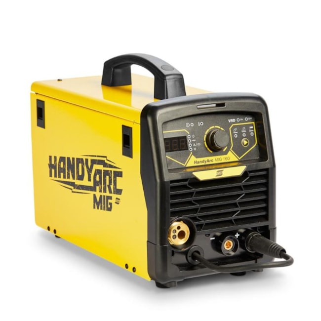 Inversora de Solda MIG/MMA 160A 220V Monofásico HANDYARC MIG 160I + Bobina de Arame MIG Tubular GAS FREE ESAB-9b14c012-e016-4aba-8260-7821c7c4b0a5