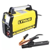 Inversora de Solda Portátil 130A Monofásica com Cabos 220V Lis-130 LYNUS Inversora de Solda Portátil 130A Monofásica com Cabos 220V Lis-130 LYNUS