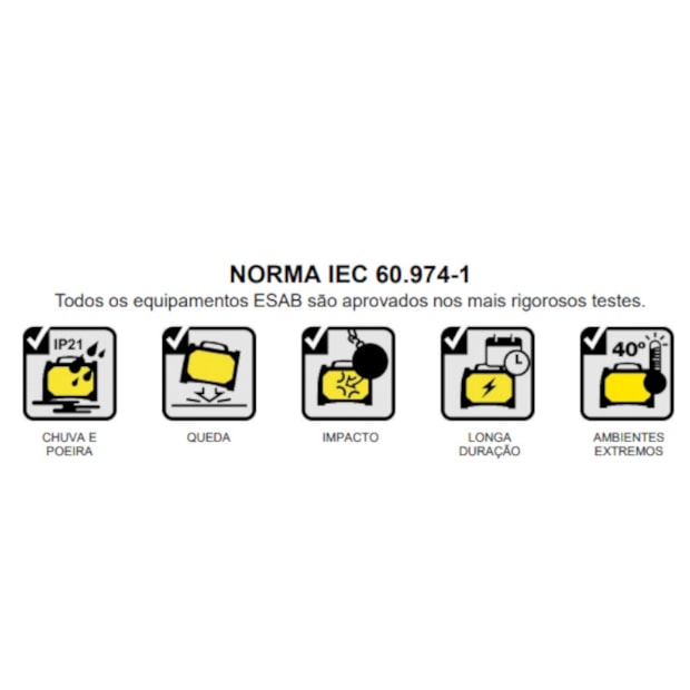 Inversora de Solda Tig 200A Monofásico com Cabos 220V LHN242i ESAB-ae7b9790-5718-41cd-a301-a7b7a8f6a84f