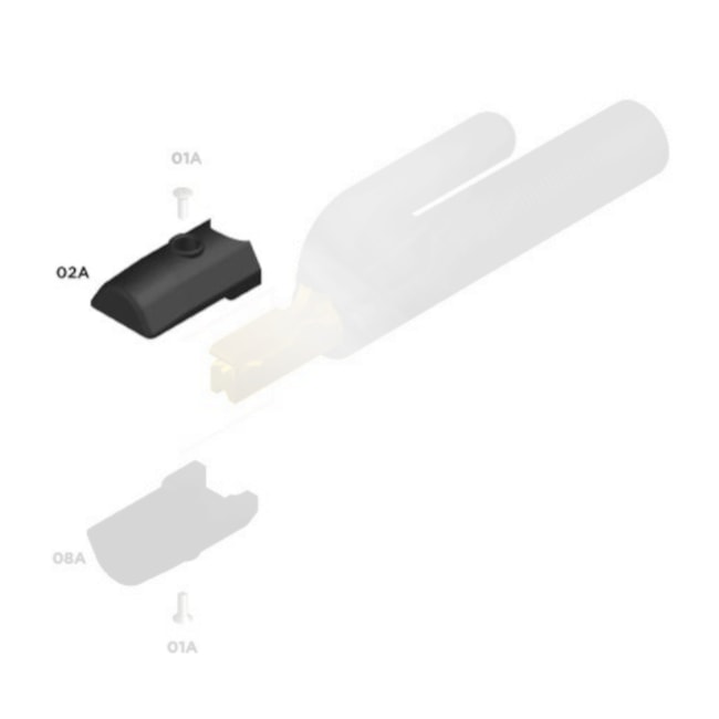 Isolante Superior para Porta Eletrodo 02-A 10159810 CARBOGRAFITE-67f3417f-715a-4559-acea-e8b20953f523