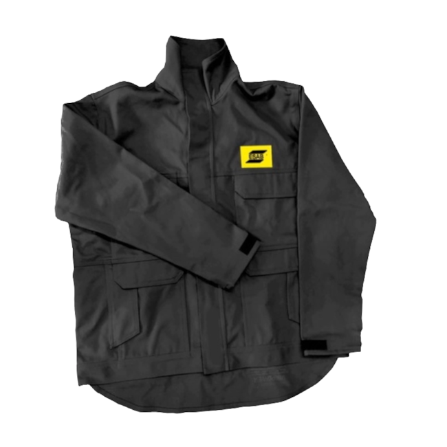 Jaqueta de Solda Preta Tamanho G BLACK BR ESAB-d81845f6-04fc-4573-a509-4419e0b3be3c