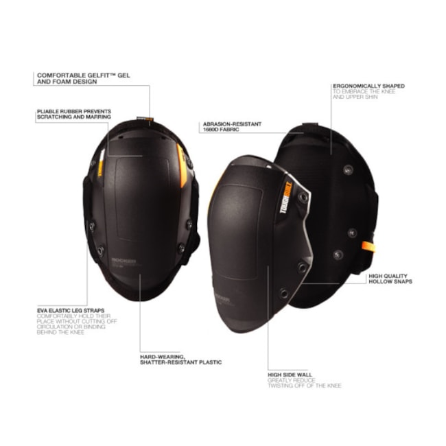 Joelheira de Proteção 2 em 1 GelFit Rocker TB-KP-G201 TOUGHBUILT-2b5cc3e5-1e4b-4646-94c9-6a4721324c83