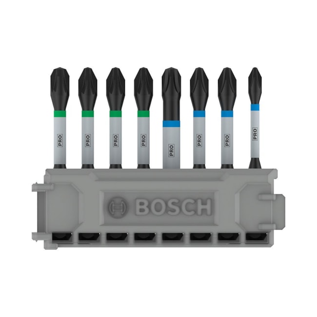 Jogo Bits PRO Impact com 8 Peças 2608522328 BOSCH-fbd22178-bde2-4151-8a2e-3d36a7d314ea