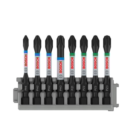 Jogo Bits PRO Impact com 8 Peças 2608522328 BOSCH-37eb3752-8182-487e-b62e-9ed46a50176d