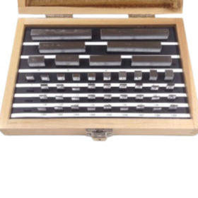 Jogo Bloco Padrão em Aço Classe 1 12 Peças RS12.MA1 STARRETT