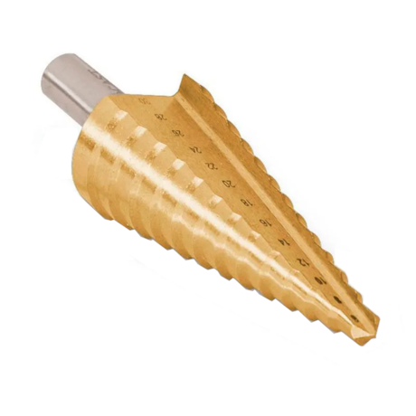 Jogo Brocas Escalonadas HSS Tin 4 a 12mm/ 4 a 20mm/ 6 a 30mm 3 Peças 170,0004 ROCAST-7ada0998-9610-49ee-8386-eb92e35a62f1