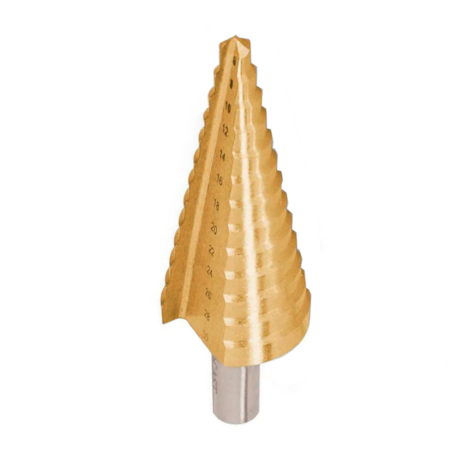 Jogo Brocas Escalonadas HSS Tin 4 a 12mm/ 4 a 20mm/ 6 a 30mm 3 Peças 170,0004 ROCAST-8c22fdab-0ed9-4e89-8548-0aea25d327ee