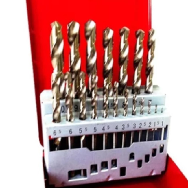 Jogo Brocas para Metais 1.5 à 10mm 19 Peças 37263 HTOM-c46d1a9f-fedd-4974-bfac-00672b608c32