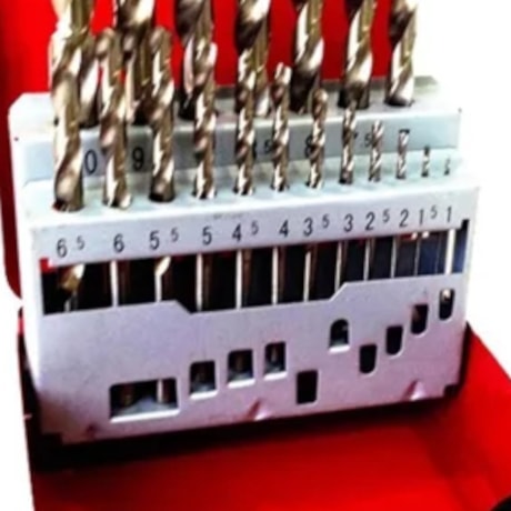 Jogo Brocas para Metais 1.5 à 10mm 19 Peças 37263 HTOM-a01d83e2-c1c4-414b-b120-3395903700e4