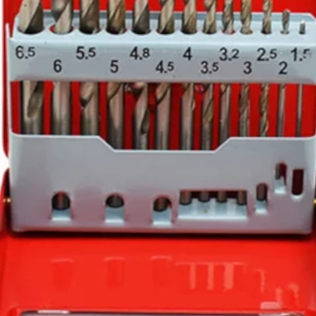 Jogo Brocas para Metais 1.5 à 6mm 13 Peças 37262 HTOM-e20051e0-0060-4a41-b8ad-e02715de9e0f