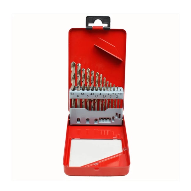 Jogo Brocas para Metais 1.5 à 6mm 13 Peças 37262 HTOM-95d8c4c2-2815-491d-a7db-5eea0aa2dd24