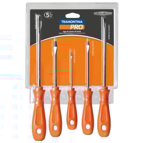 Jogo Chave de Fenda com 5 Peças 44130515 TRAMONTINA PRO-5f3d2bf5-4e0c-4437-a72f-3f8b61115dfe