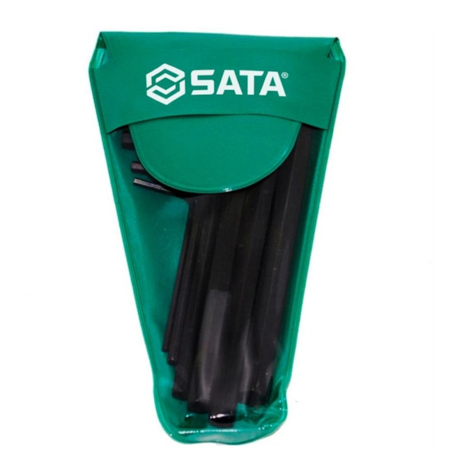 Jogo Chave Hexagonal L Curta 1.5 a 6.0mm com 7 Peças ST09142L SATA-2cf600fc-4556-4e2a-b361-4bc7be8bf853